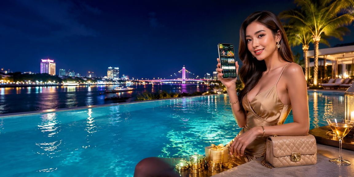 Người chơi theo dõi kết quả cá cược thể thao vùng Mekong